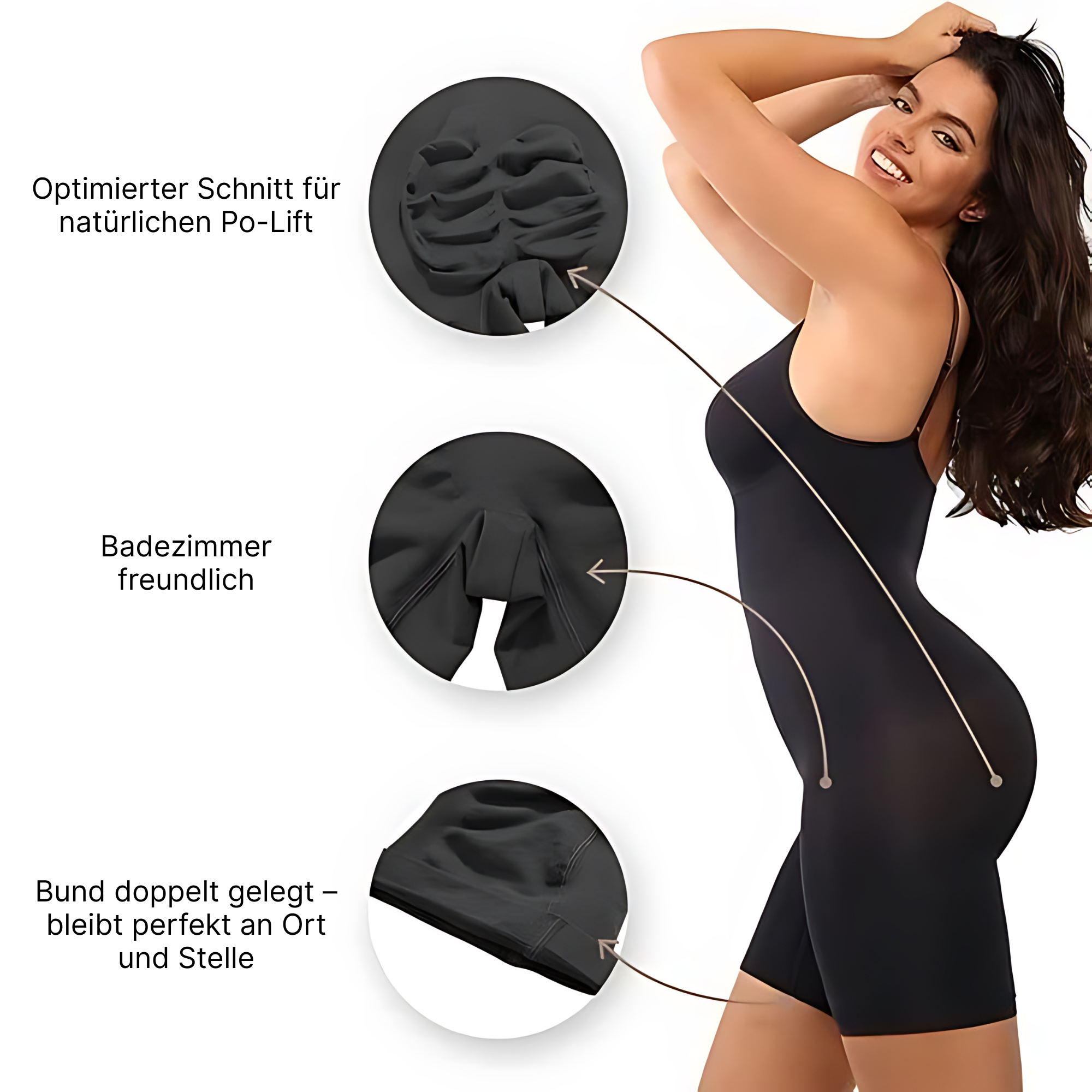Shapewear Body Black