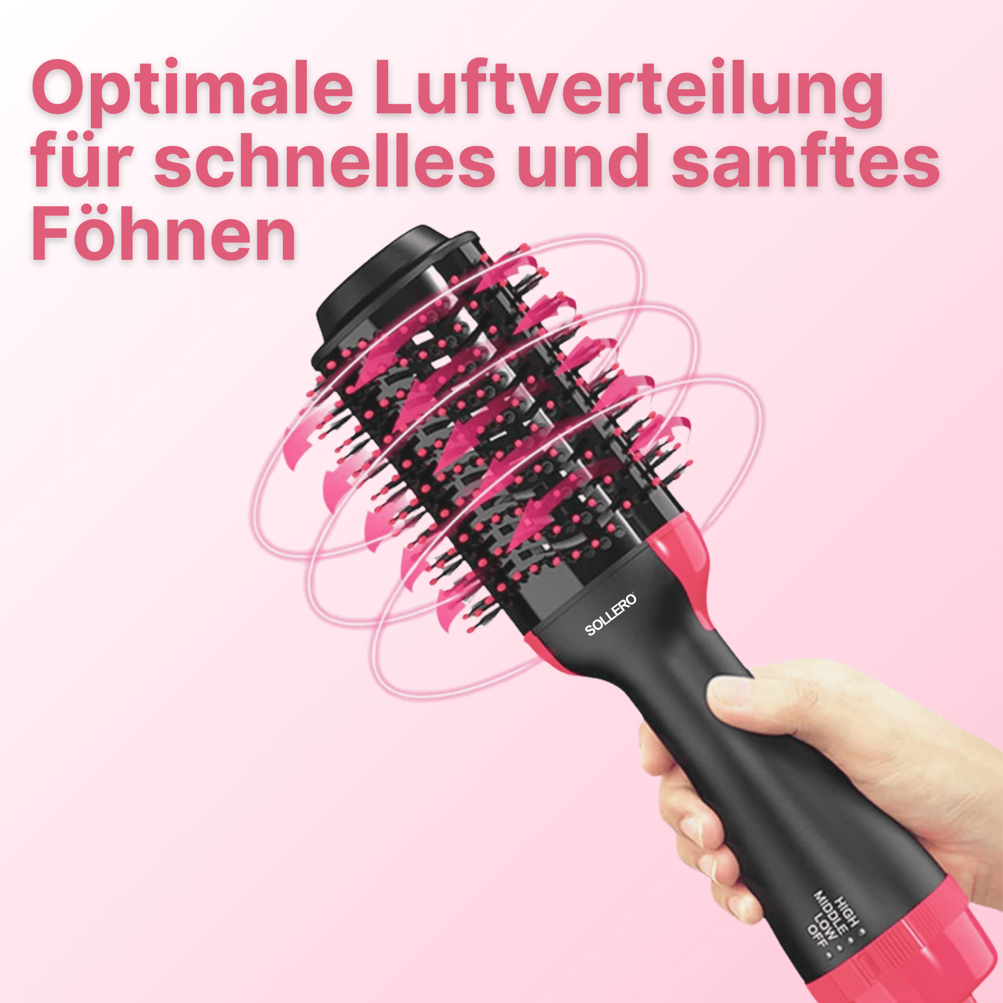 Warmluftbürste - Sollero Beauty