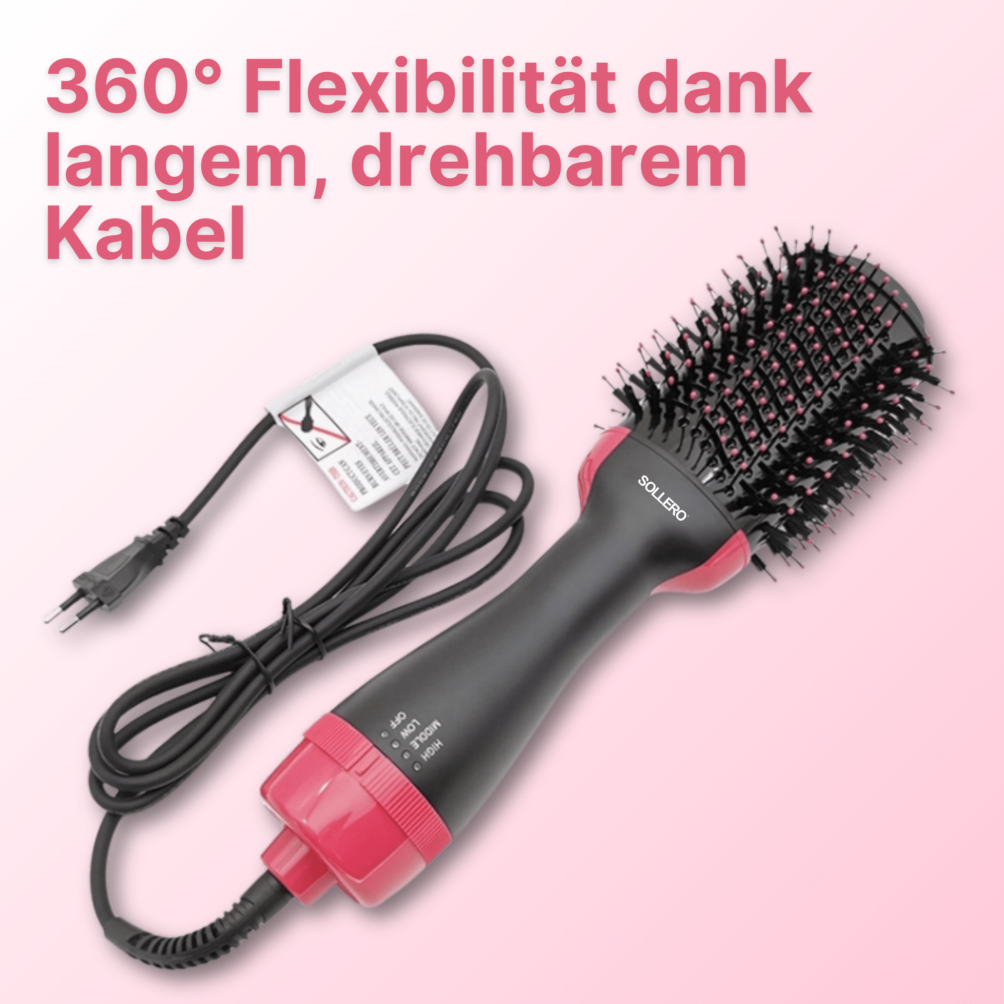 Warmluftbürste - Sollero Beauty